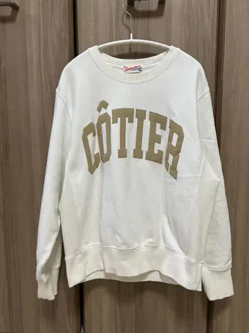 스픽 앤 스팬 화이트 맨투맨 트레이닝복