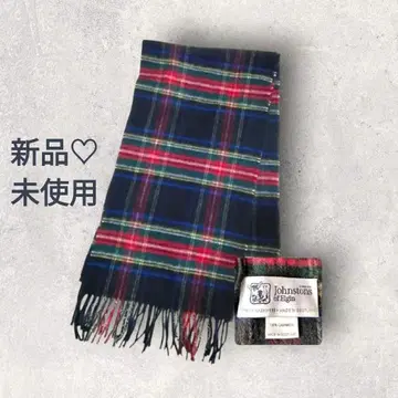 새상품 Johnstons  캐시미어 100% 스톨 머플러