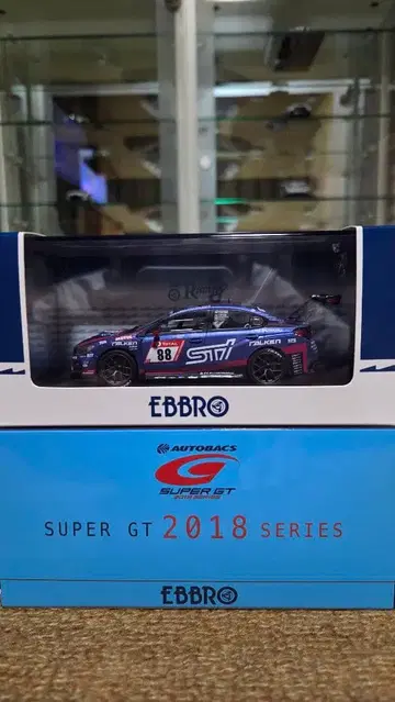 1/43 에브로 스바루 WRX STI 뉘르부르크링 2019