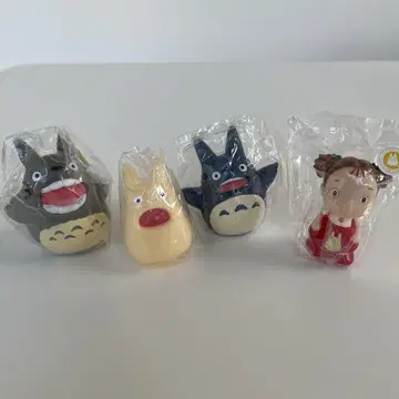 이웃집 토토로 손가락 인형 스튜디오 지브리 피규어 3