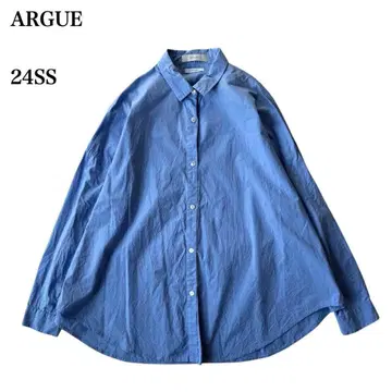 24SS ARGUE 오가닉 코튼 컴포트 셔츠