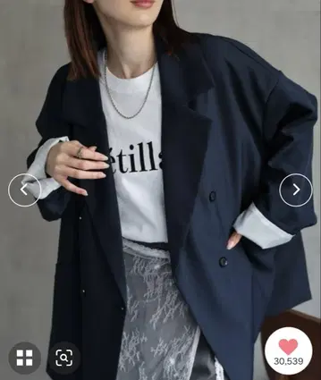 오버사이즈 테일러드 자켓