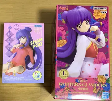 란마 1/2 샴푸 피규어 2종 세트