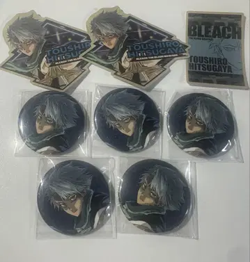BLEACH 히즈카야 토시로 캔뱃지 스티커