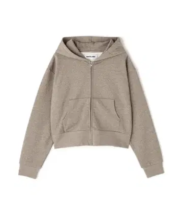 새상품 WHITELAND/화이트랜드/ZIP SHORT HOODIE