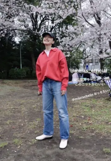 MEIAS EDIFICE 별주 캐시미어 스키퍼 니트