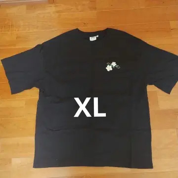 Mrs.GREEN 4PPL 블랙 T셔츠 XL