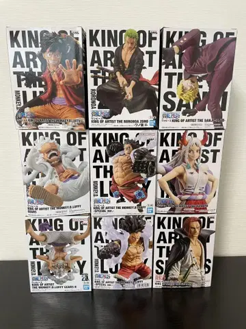 원피스 킹 오브 아티스트 KING OF ARTIST 9체 세트