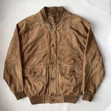 90s 유럽 구제 의류 A-1 타입 스웨이드 자켓 발스타