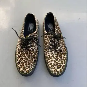 vans 레오파드 무늬 캐주얼 스니커즈