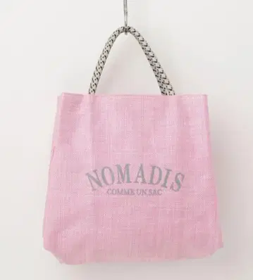 새상품급 NOMADIS 핑크 토트백