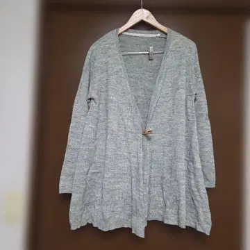 그레이 가디건 M 사이즈 택 포함 미사용