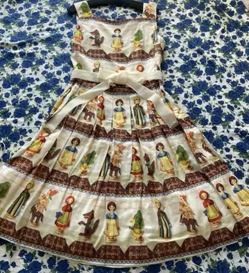 제인 마플 원피스 (마트료시카 패턴)