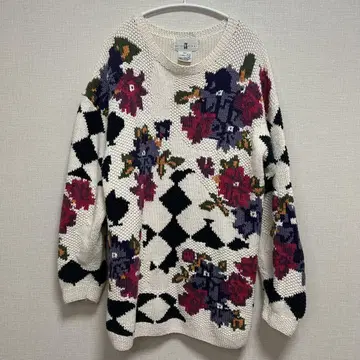 COTTON GINNY 니트 L 사이즈 구제 의류