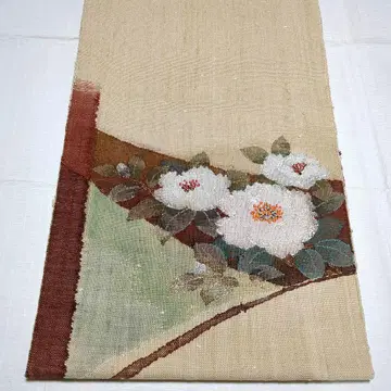 나고야 오비 마가타 오비(약 24cm) 꽃 마츠바 시타테