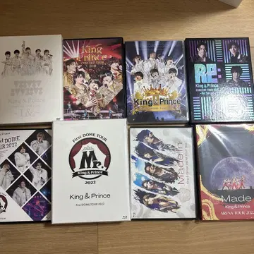 King & Prince 콘서트 DVD 8매 세트