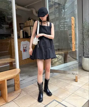 mystic 벌룬 미니 점프 스커트