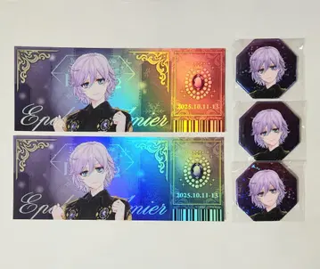 트위스테 에펠 블레이징 주얼 티켓풍 카드 홀로그램 캔뱃지