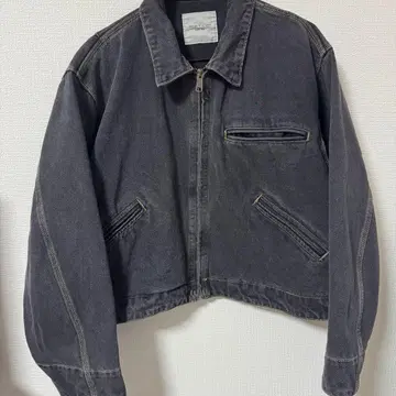 프릭스스토어 데님 집업 블루종