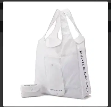 새상품 DEAN & DELUCA 쇼핑백 화이트