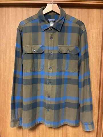 patagonia 남성용 M 플란넬 셔츠 오가닉 코튼