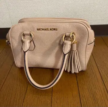 [ 새상품급 ] MICHAEL KORS 핑크 핸드백 천연 가죽