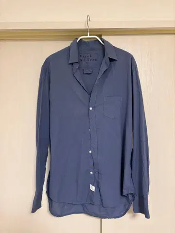 Frank & Eileen 블루 긴팔 셔츠 S