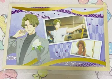 츠루네 가라오케의 철인 후지와라 슈 금박 엽서