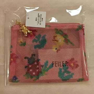 페이러 하이디 메쉬 파우치 핑크 미니
