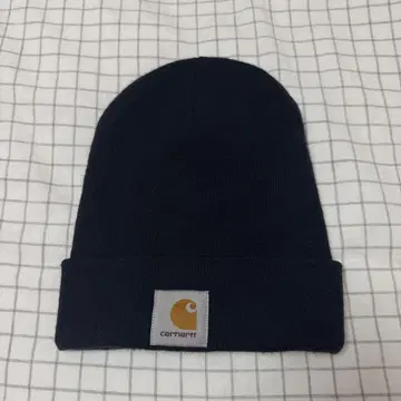 Carhartt 니트 모자 네이비 원사이즈