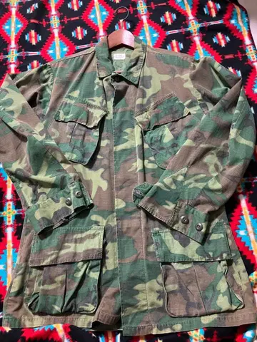 정글 퍼티그 그린 리프 카모