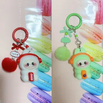 러브브 라부부 Labubu labubu 키링 키링 2세트