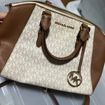 MICHAEL KORS 토트백 베이지/브라운