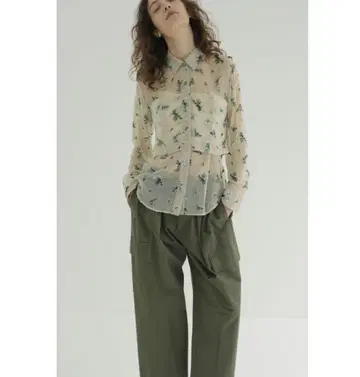 CLANE FLOWER OPAL BUSTIER SHIRTS