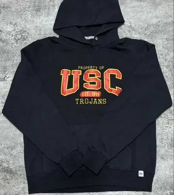 Russell USC TROJANS 후드티 블랙