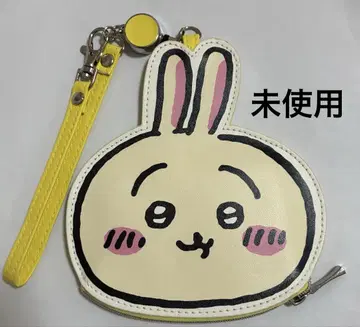 미사용 치이카와 (먼작귀) 토끼 페이스 패스 케이스 나가노