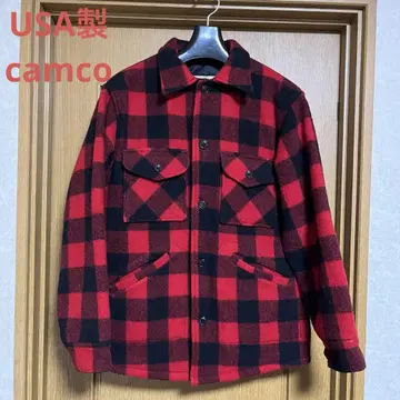 USA CAMCO 카무코 버팔로 체크 울 자켓