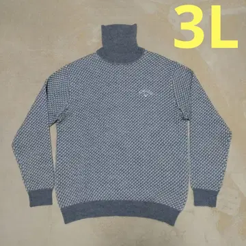 니트 터틀넥 3L