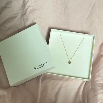 BLOOM K10 핑크 골드 목걸이