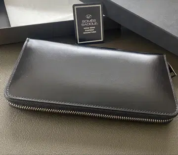 SOMES SADDLE 소메스 디아만 라운드 장지갑 DM-01-BK