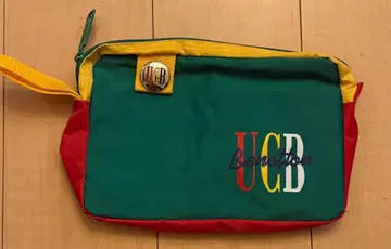 빈티지 BENETTON 베네통 컬러풀 나일론 파우치 90s