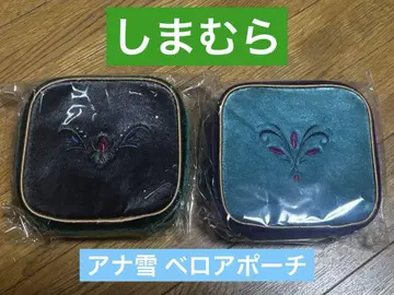 새상품 시마무라 치하루 안나 엘사 대관식 엘사안나 파우치 세트