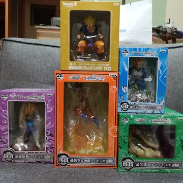 드래곤볼 제일복권 피규어 5체 세트 미개봉 새상품