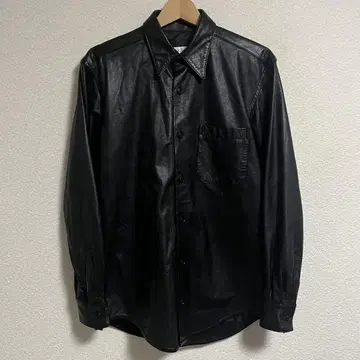 폴스미스 Paul Smith 소가죽 가죽 셔츠 M