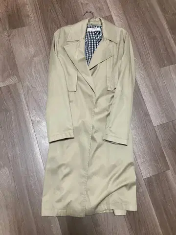 ZARA BASIC 베이지 트렌치코트 S 사이즈