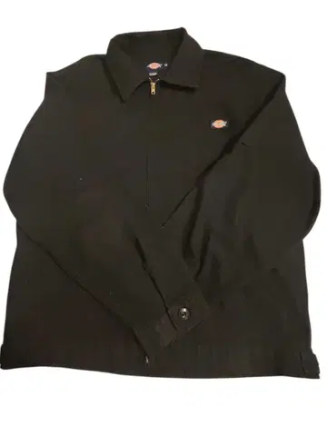 Dickies 블랙 집업 블루종