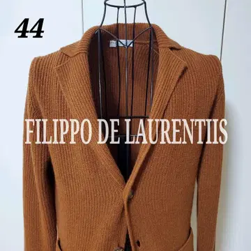 [캐시미어 100%] 필리포 데 로렌티스 니트 자켓 size:44