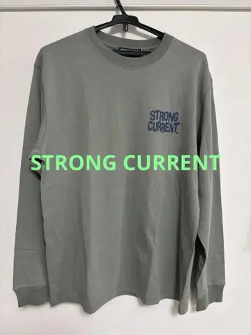 STRONG CURRENT 긴팔 티셔츠 M 카키