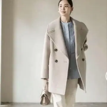 [ NOBLE ] MTR 빅 칼라 P 코트
