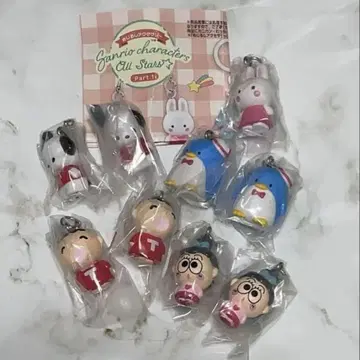산리오 메지루시 액세서리 세트 (포차코, 턱시도샘 등)